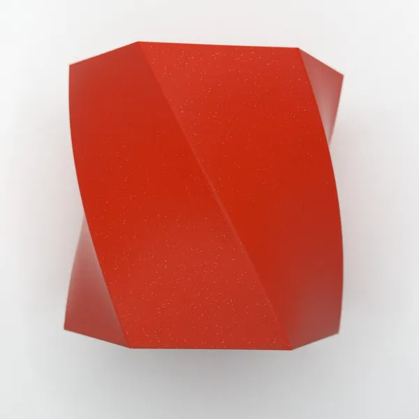 ASA Sparkle Red test print