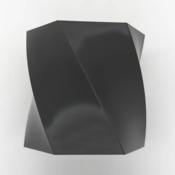 PETG Black test print