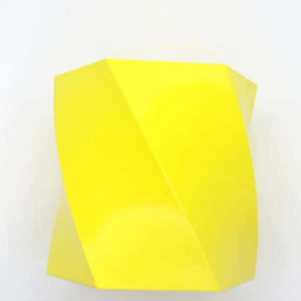 PETG Yellow test print