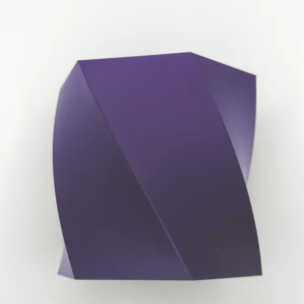 PLA Basic Indigo Purple test print