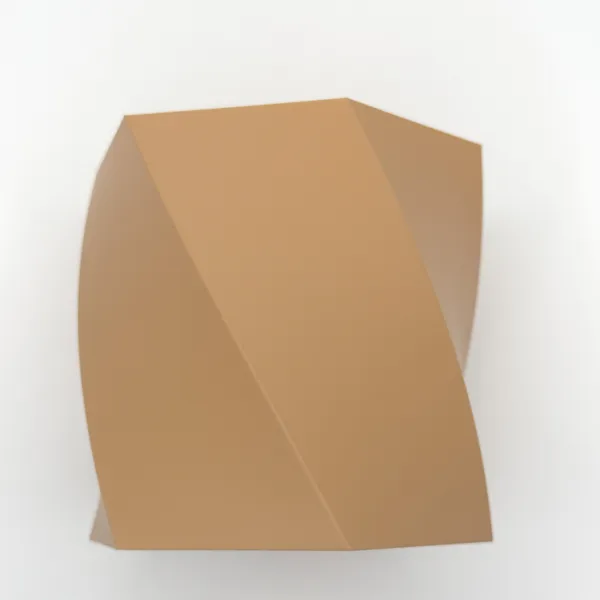 PLA Basic Light Brown test print