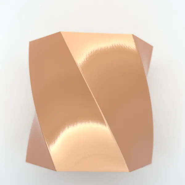 PLA Silk Copper test print