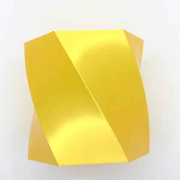 PLA Silk Gold test print